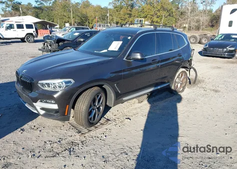2021 BMW X3 xDrive30I из США, поврежденный, VIN 5UXTY5C05M9F93923